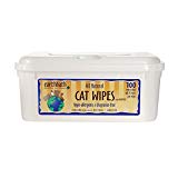 Earthbath All Natural Hypo-Allergenic and Fragrance-Free Cat Wipes, 100 Wipes